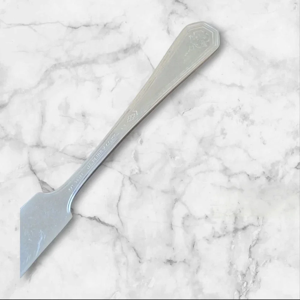Vintage JC PENNEY INC. Silver Butter Knife - Picture 8 of 11